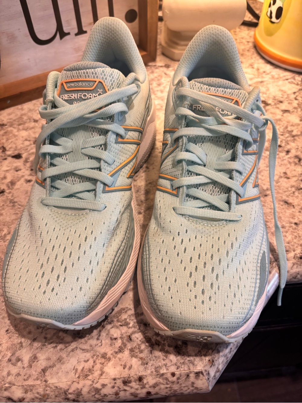 New Balance Women's Light Blue Fresh Foam Running Sneakers